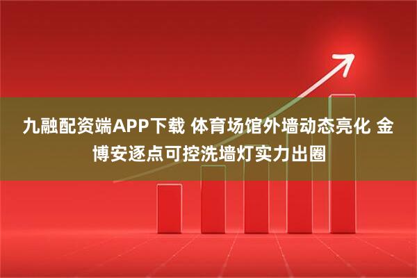 九融配资端APP下载 体育场馆外墙动态亮化 金博安逐点可控洗墙灯实力出圈
